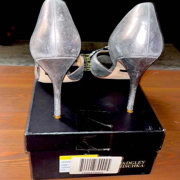 Badgley Mischka Nikki II heel pump shoes style#MP2554B Women’s size 8.5 - Picture 4 of 8